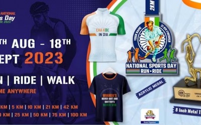 National Sports Day Run-Ride 2023